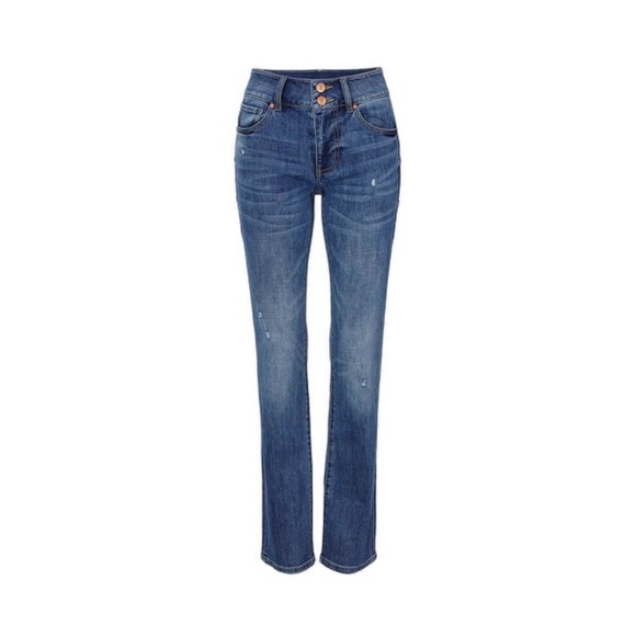 Cabi Straight Leg Blue Jeans 12 - Picture 1 of 15